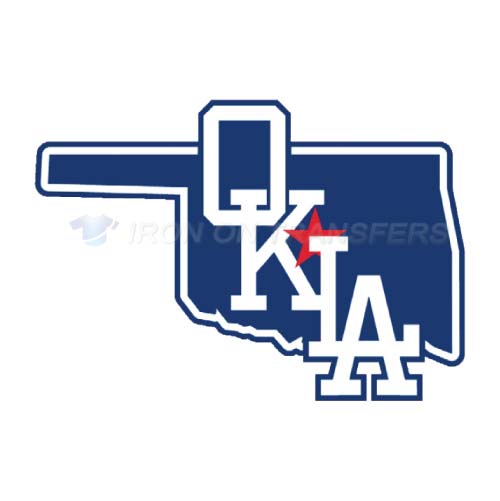 Oklahoma City Dodgers Iron-on Stickers (Heat Transfers)NO.8201